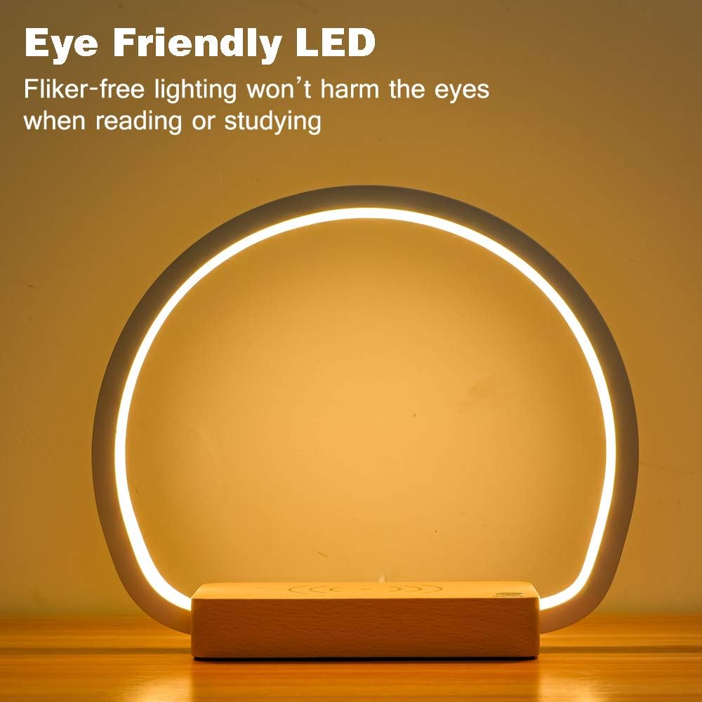 Reading Table Lamp With Wireless Charging HOME & KITCHEN