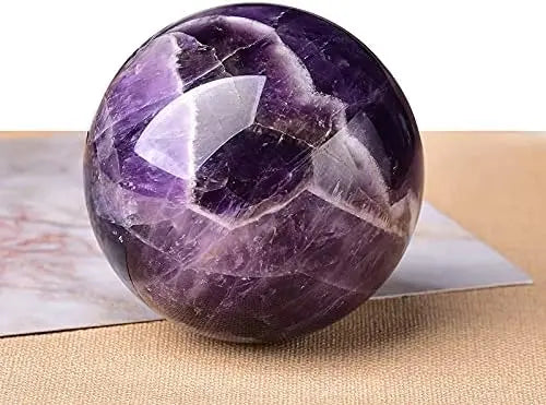 Natural Dream Amethyst Ball Polished Globe Home Decor HOME & KITCHEN