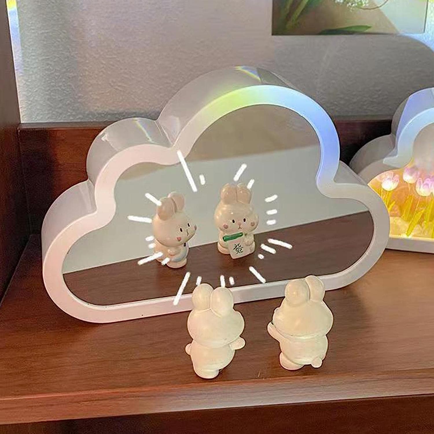 Forever Cloud Mirror Tulips HOME & KITCHEN