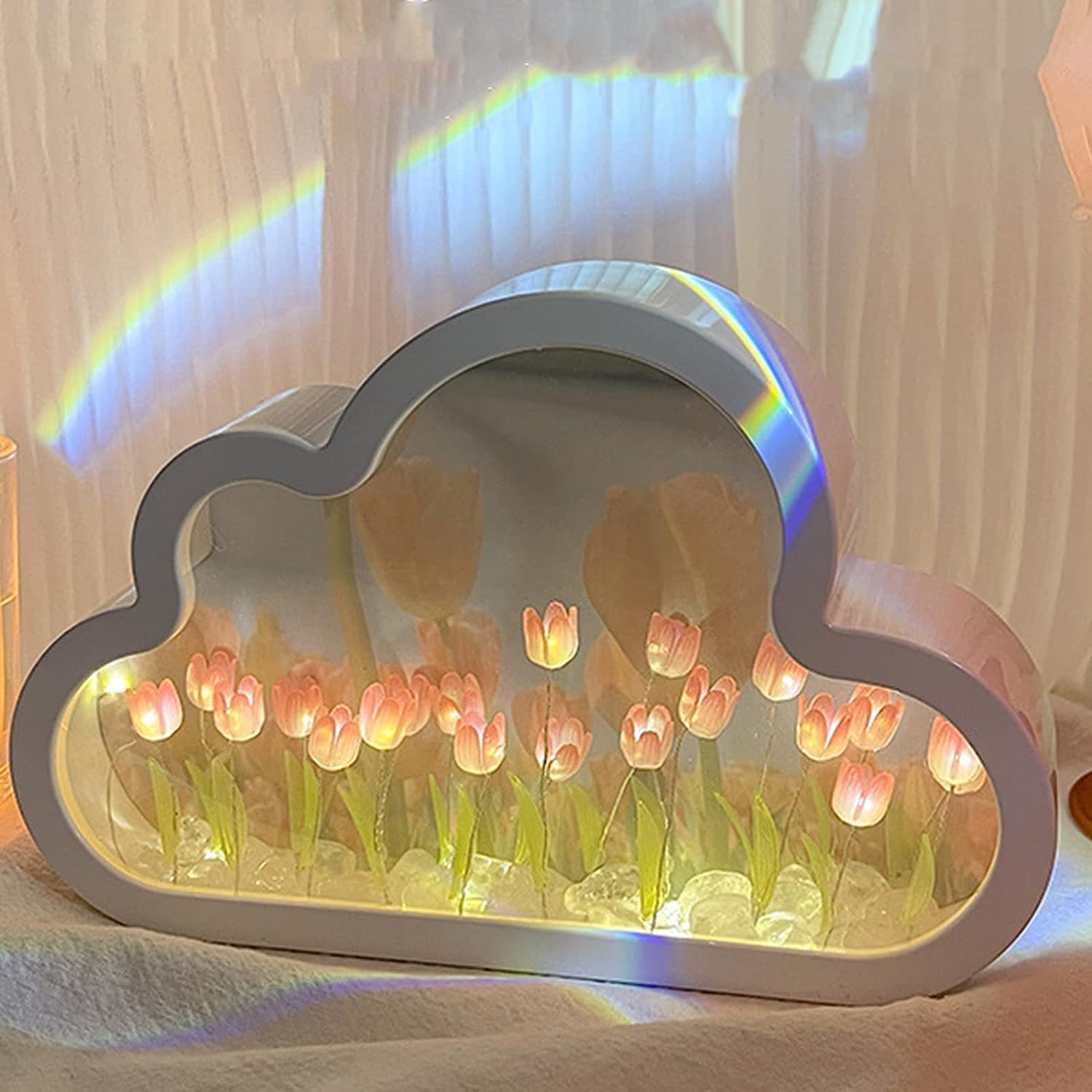 Forever Cloud Mirror Tulips HOME & KITCHEN