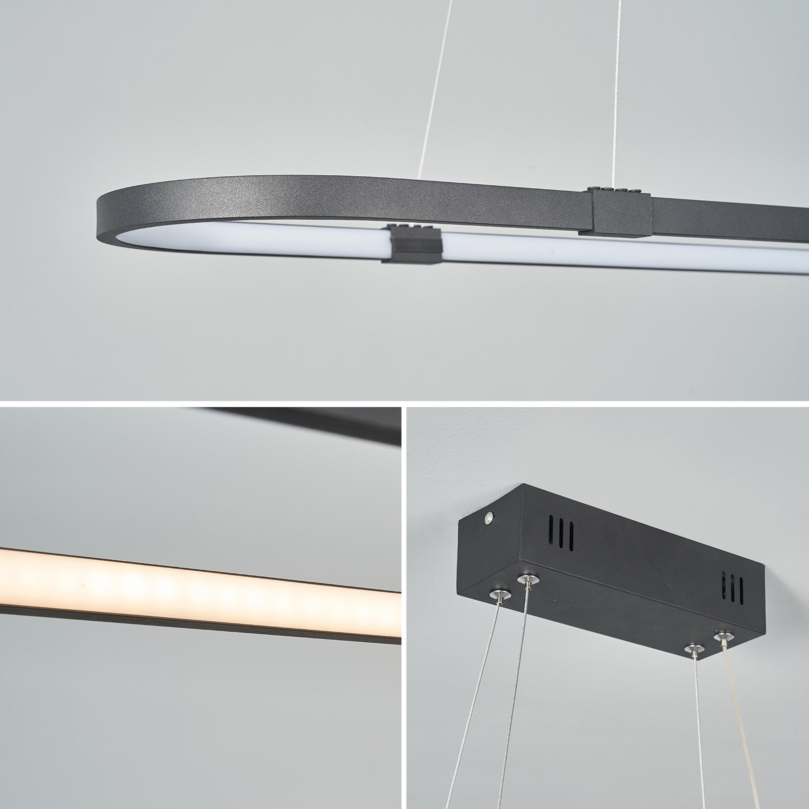 Modern Hanging Led Pendant Lights For Dining Room HOME & KITCHEN
