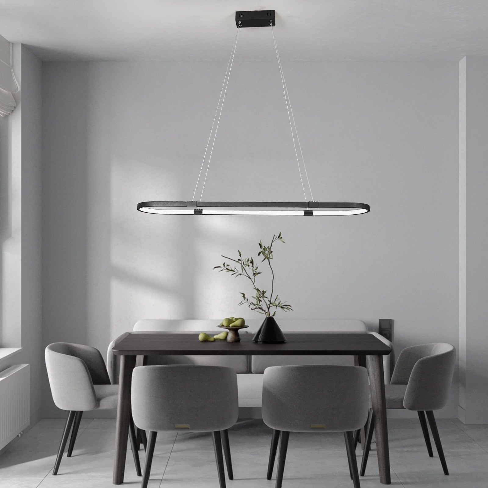 Modern Hanging Led Pendant Lights For Dining Room HOME & KITCHEN