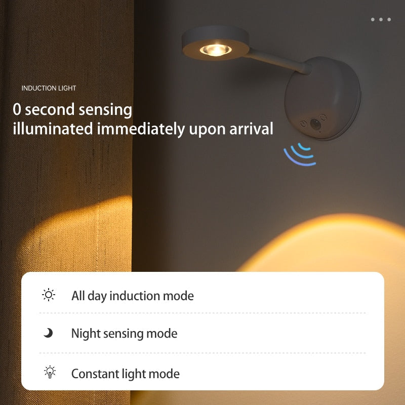 LED Motion Sensor Night Light HOME & KITCHEN