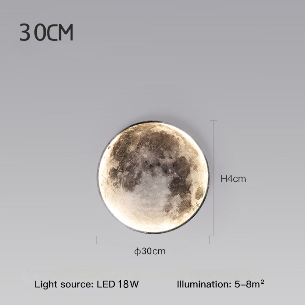 Nordic LED Moon Indoor Light HOME & KITCHEN