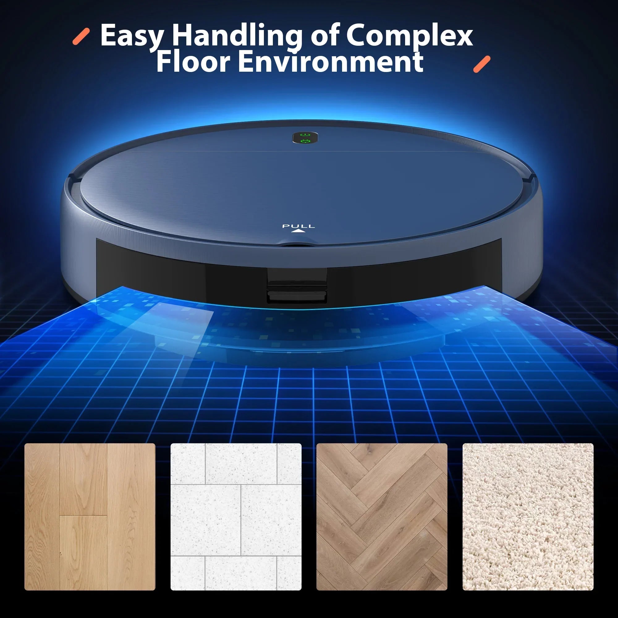 Robot Vacuum Cleaner 4500Pa Smart Home Sweeper Cleaning Machine HOME & KITCHEN