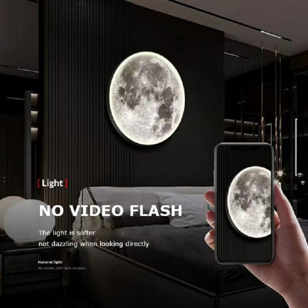 Nordic LED Moon Indoor Light HOME & KITCHEN
