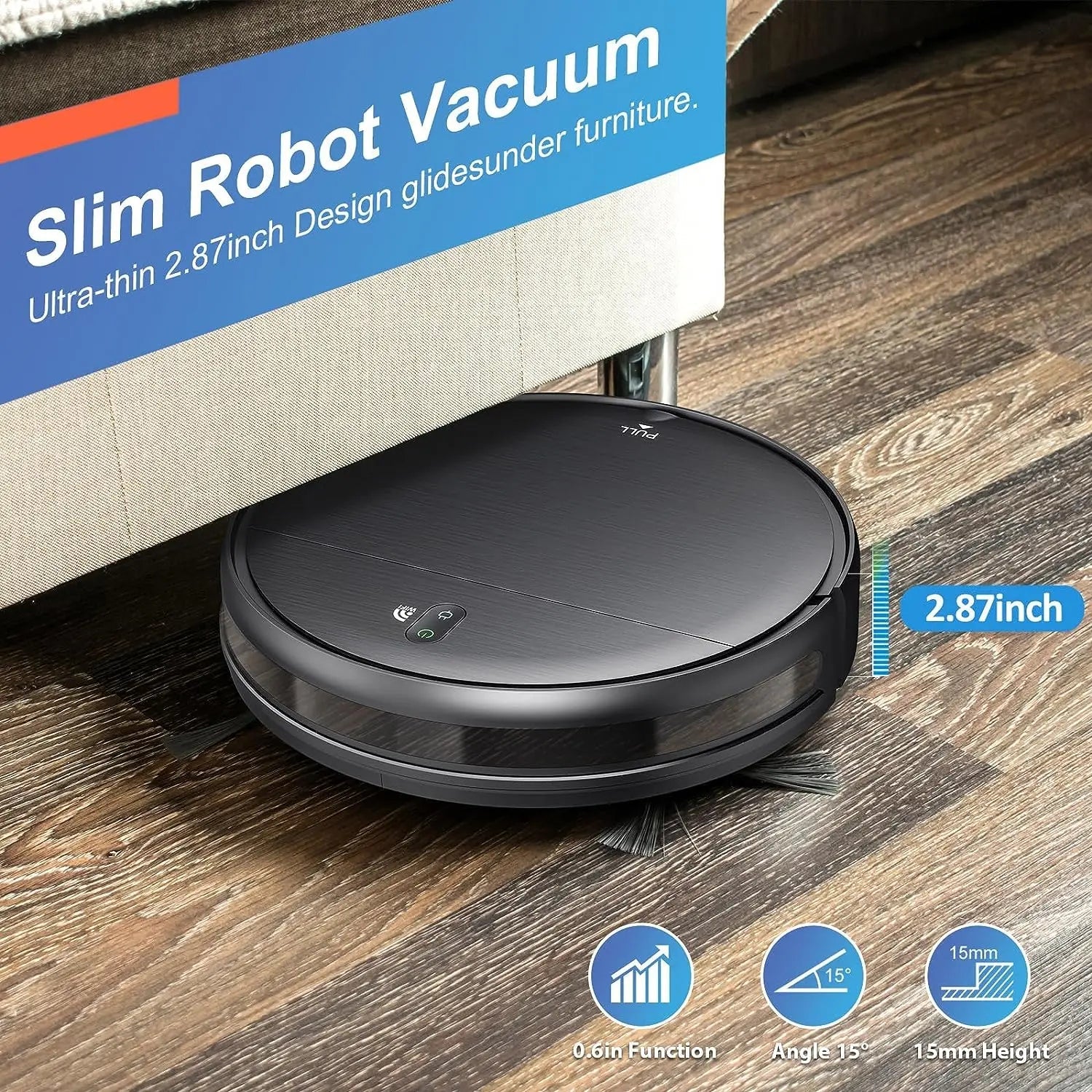 Robot Vacuum Cleaner 4500Pa Smart Home Sweeper Cleaning Machine HOME & KITCHEN