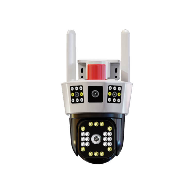 4MP Triple Lens Wireless Solar Camera itoolmax