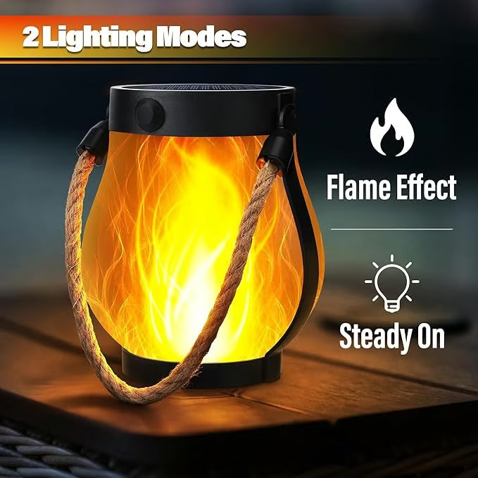 Dancing flame Solar Lantern Outdoor Lights Solee Grow