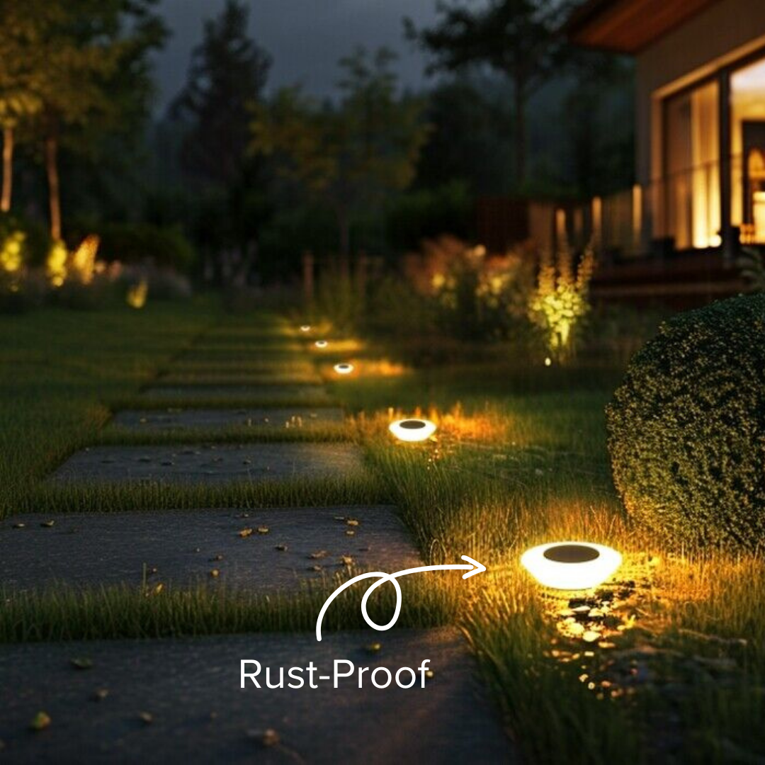 Rust-Proof Solar Ground Light Pack Solee Grow