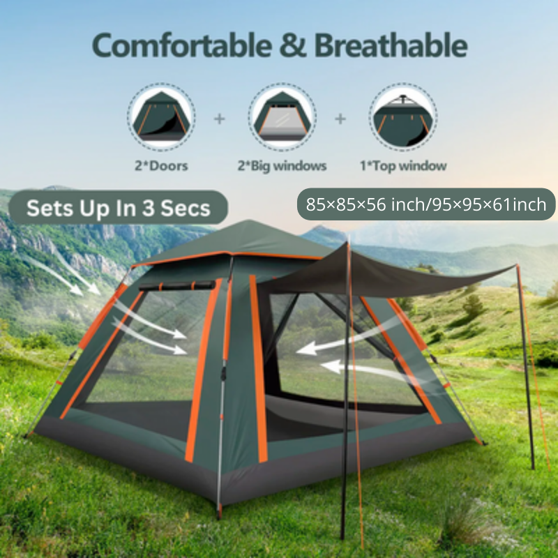 3 Secs Instant Pop-Up Tent itoolmax
