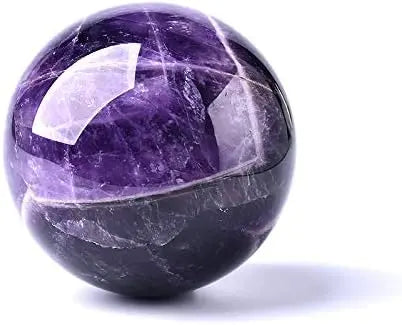 Natural Dream Amethyst Ball Polished Globe Home Decor HOME & KITCHEN