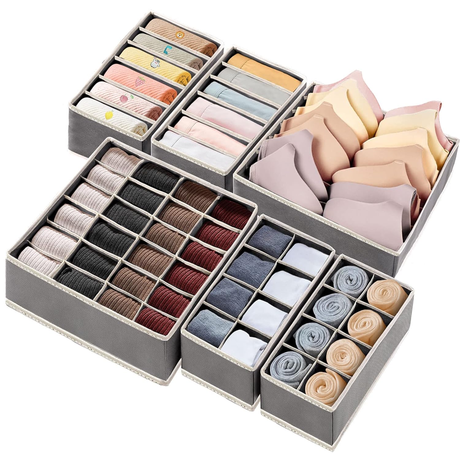 Wardrobe Undergarments Organizer and Storage Box HOME & KITCHEN