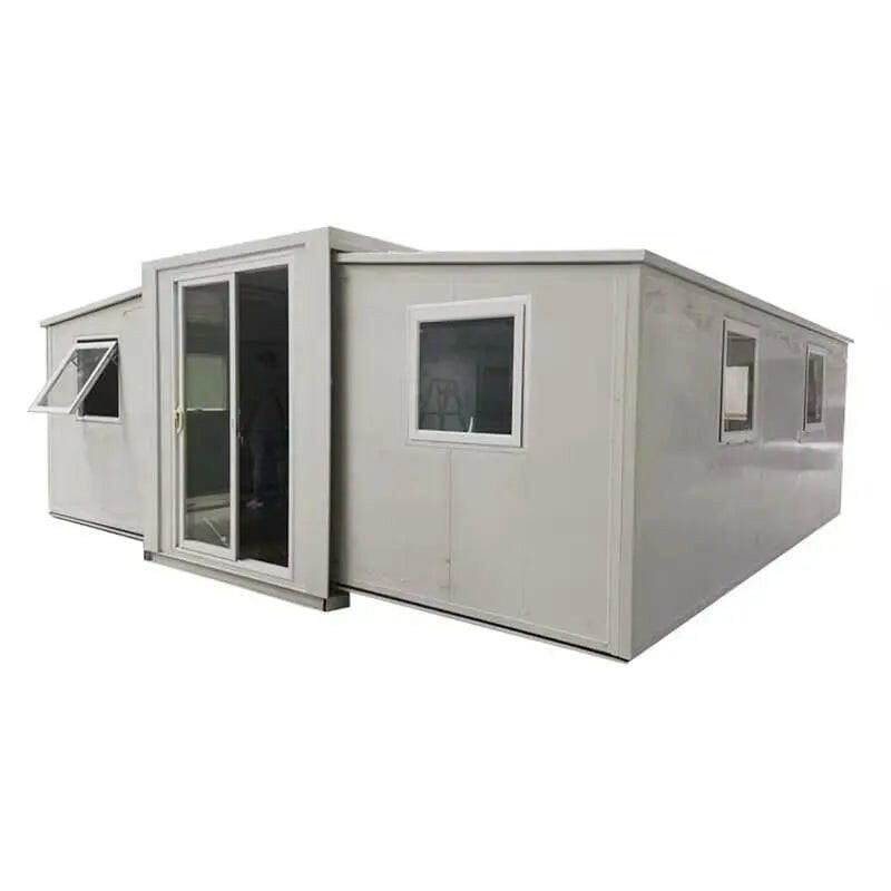 Ready-to-Assemble Mini Modular Steel Container – Portable & Foldable Vacation Home.
