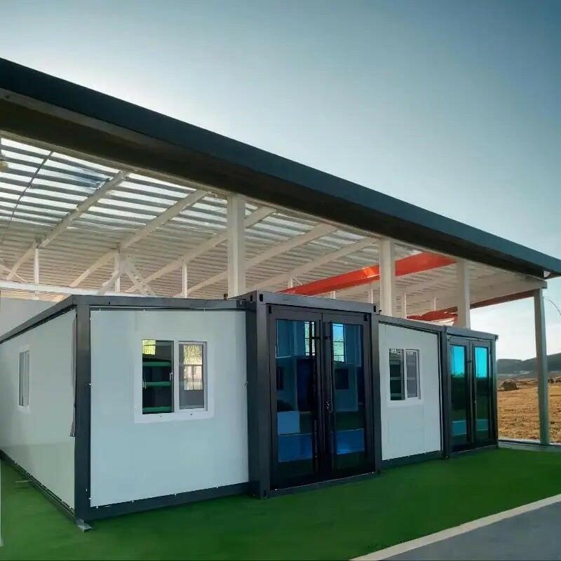 40FT & 20FT Luxury Prefabricated Expandable Container Villa – 2-5 Bedroom Foldable Modular Home.