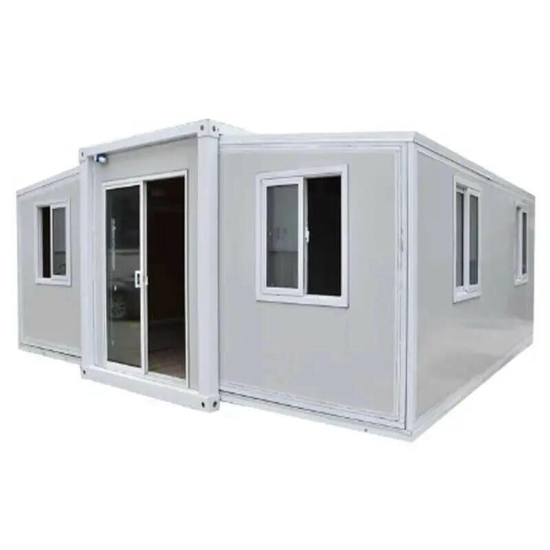 Ready-to-Assemble Mini Modular Steel Container – Portable & Foldable Vacation Home.