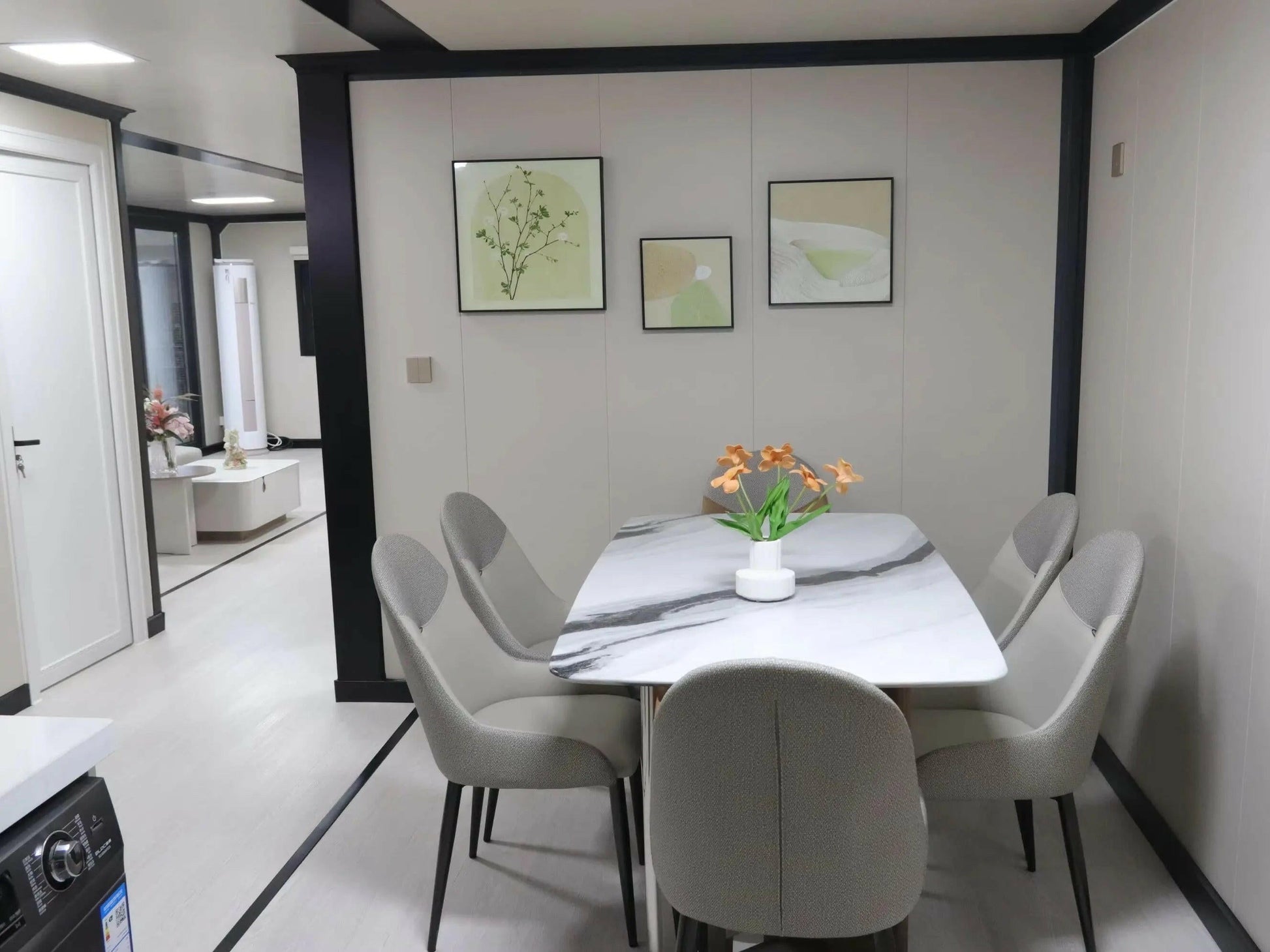 Foldable Modular Steel Home – Prefabricated Portable House for Home, Office, Hotel & Villa.