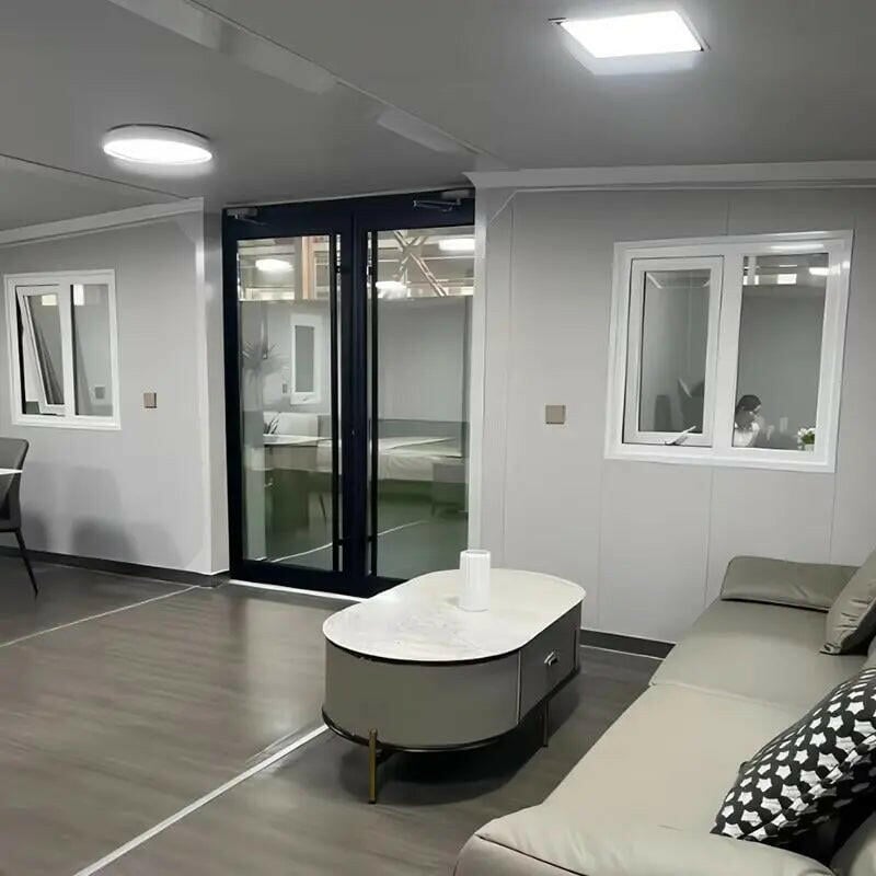 40FT & 20FT Luxury Prefabricated Expandable Container Villa – 2-5 Bedroom Foldable Modular Home.