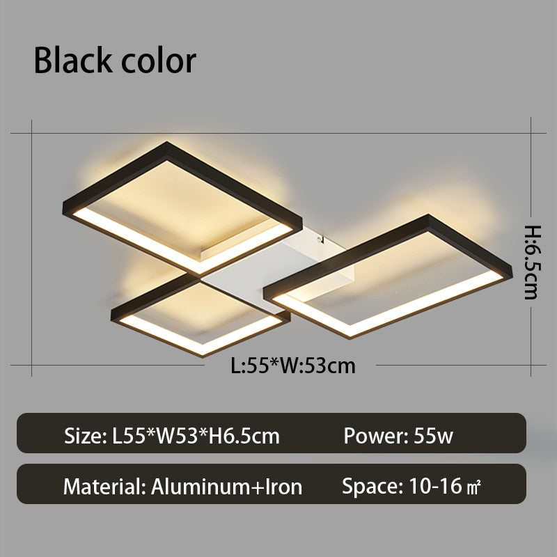 Nordic Modern Led Ceiling Lights for Living Room HOME & KITCHEN