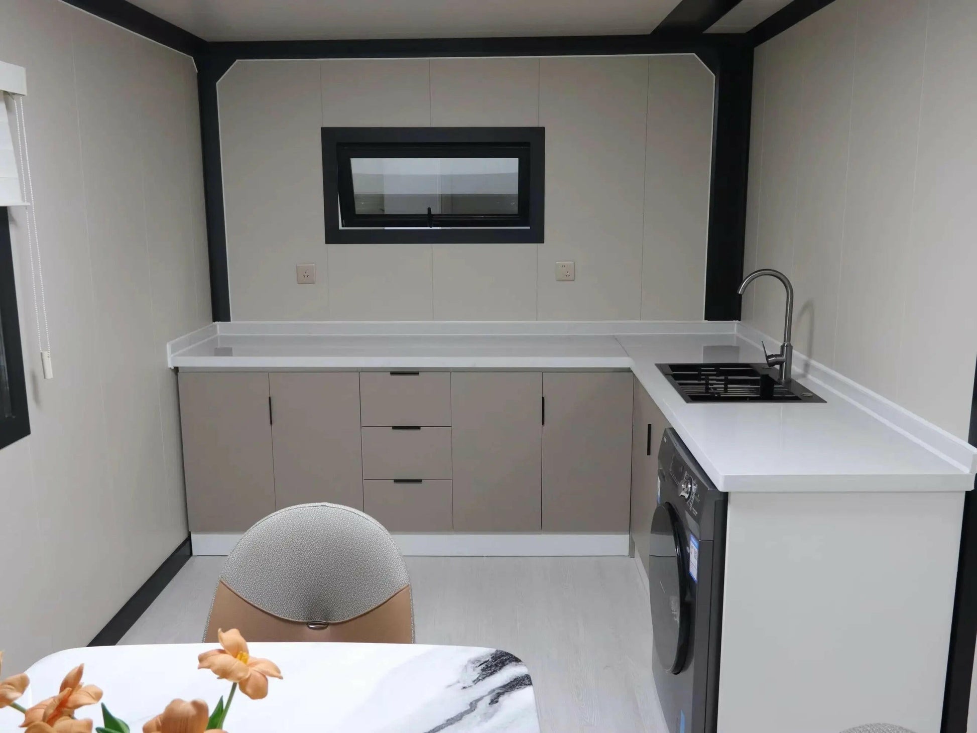 Foldable Modular Steel Home – Prefabricated Portable House for Home, Office, Hotel & Villa.