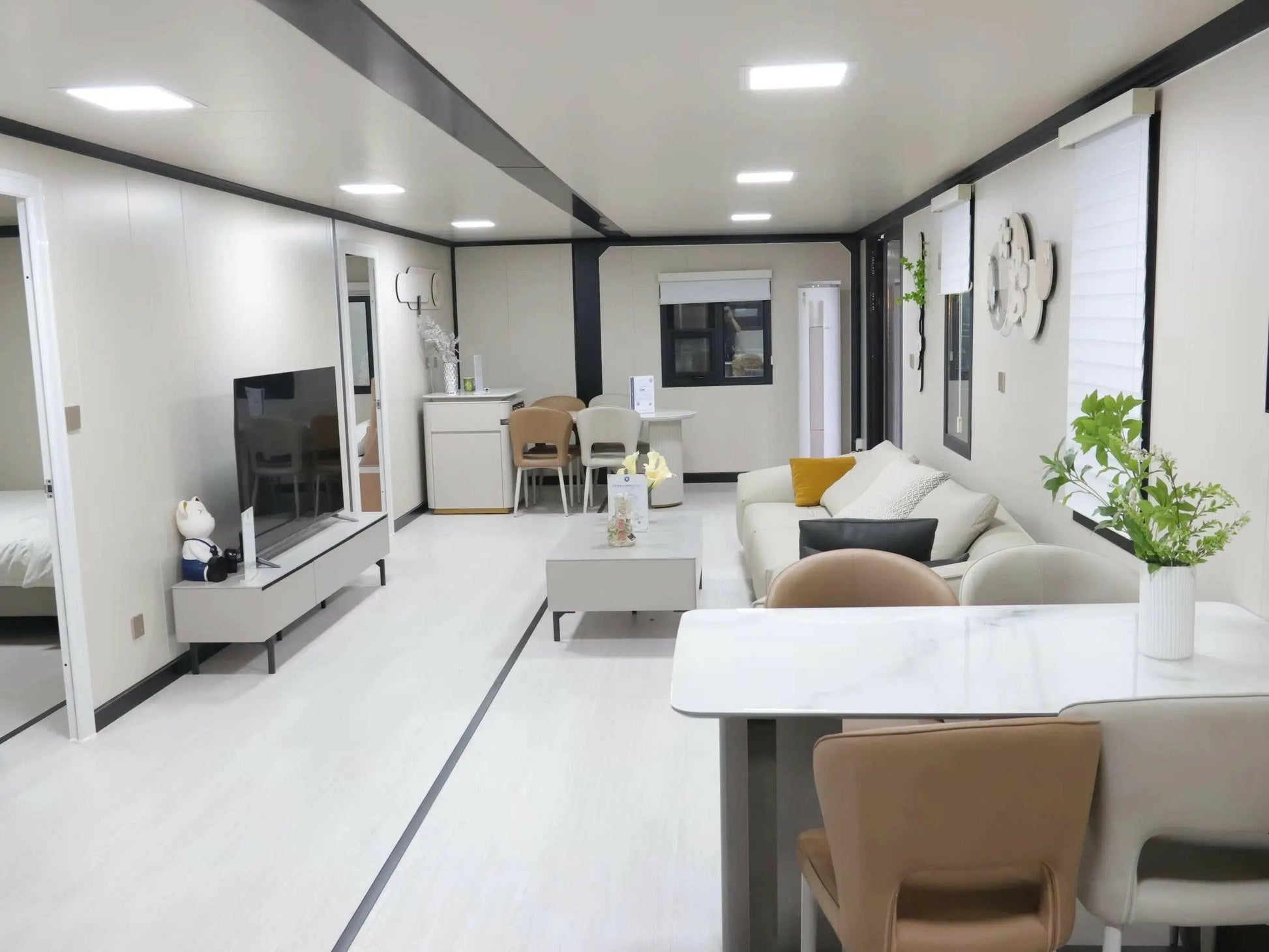 Foldable Modular Steel Home – Prefabricated Portable House for Home, Office, Hotel & Villa.