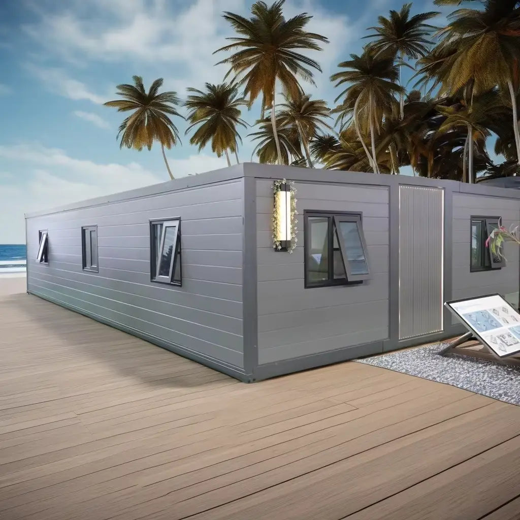 Foldable Modular Steel Home – Prefabricated Portable House for Home, Office, Hotel & Villa.