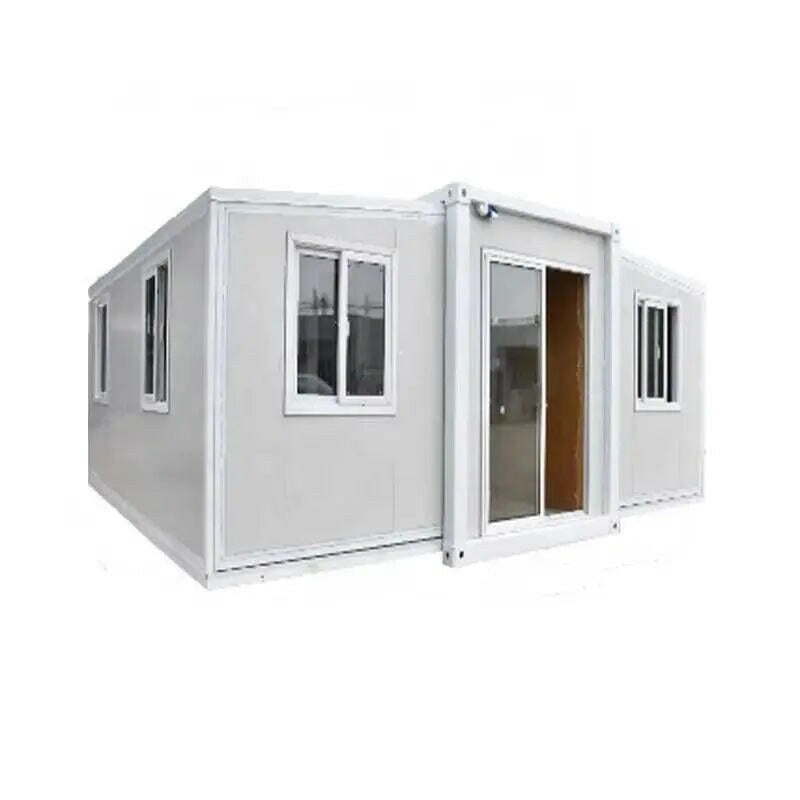Ready-to-Assemble Mini Modular Steel Container – Portable & Foldable Vacation Home.