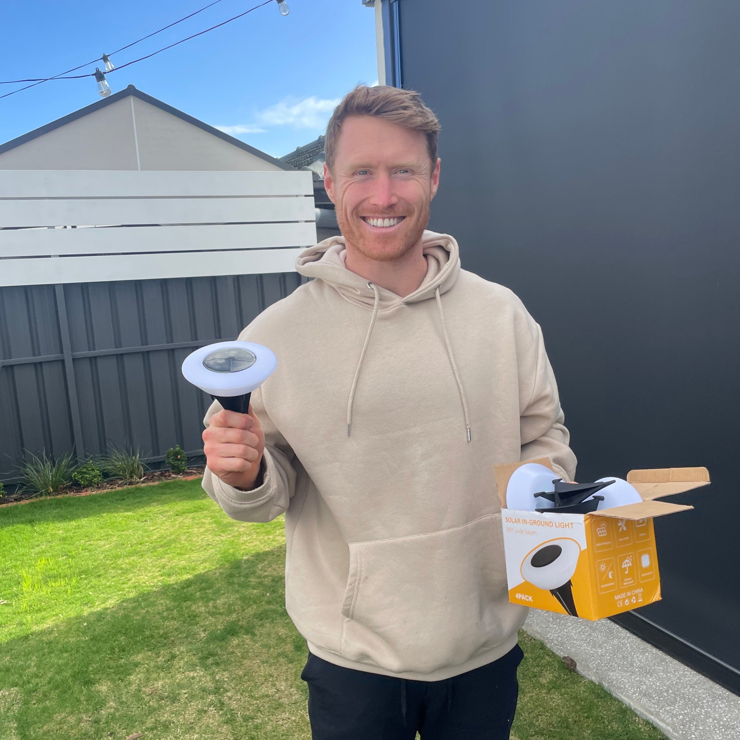 Rust-Proof Solar Ground Light Pack Solee Grow