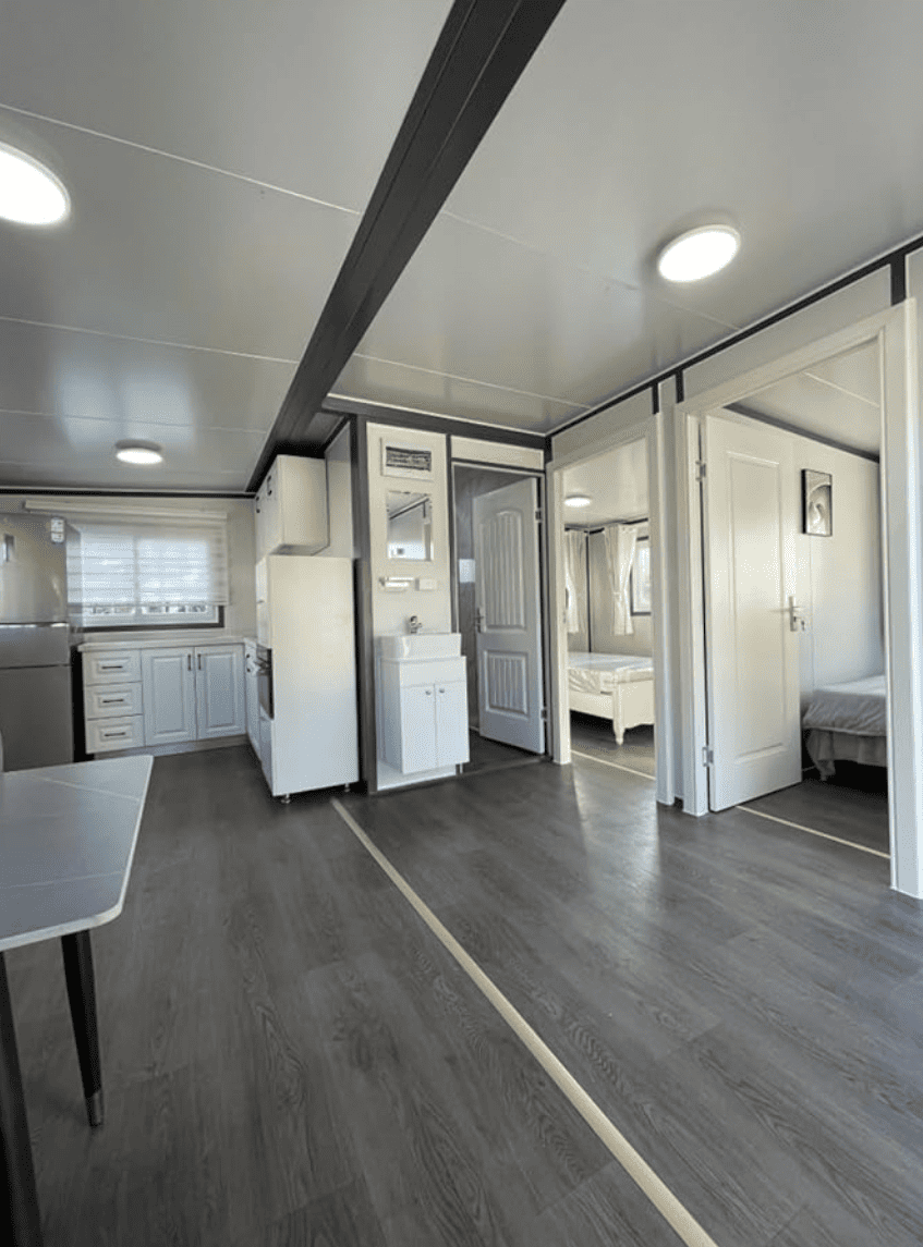 B6 Modern Prefab Home With 3 Bedrooms (800 sq ft) Hawme