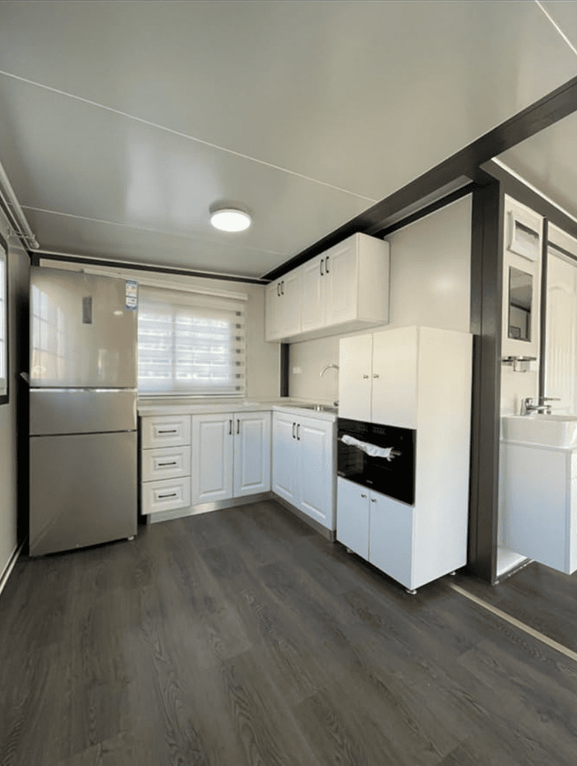 B6 Modern Prefab Home With 3 Bedrooms (800 sq ft) Hawme