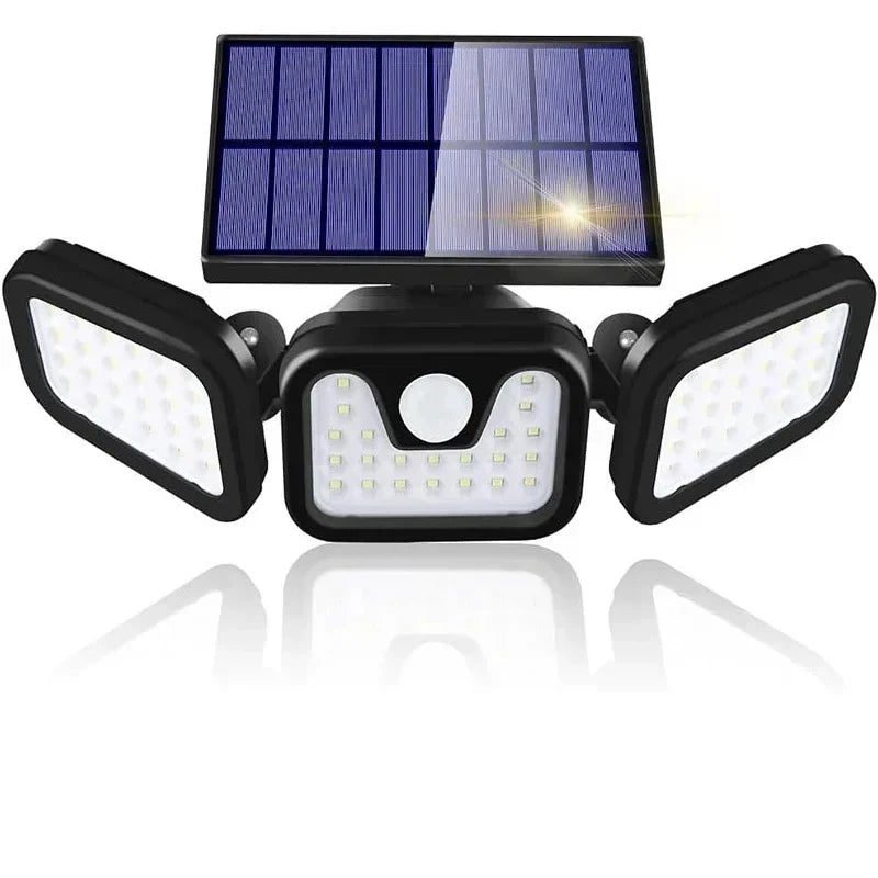 Upgraded Wide-Angle Solar Motion Sensor Light Swilli The Homestead Store
