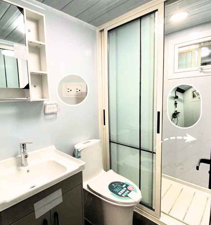 B6 Modern Prefab Home With 3 Bedrooms (800 sq ft) Hawme