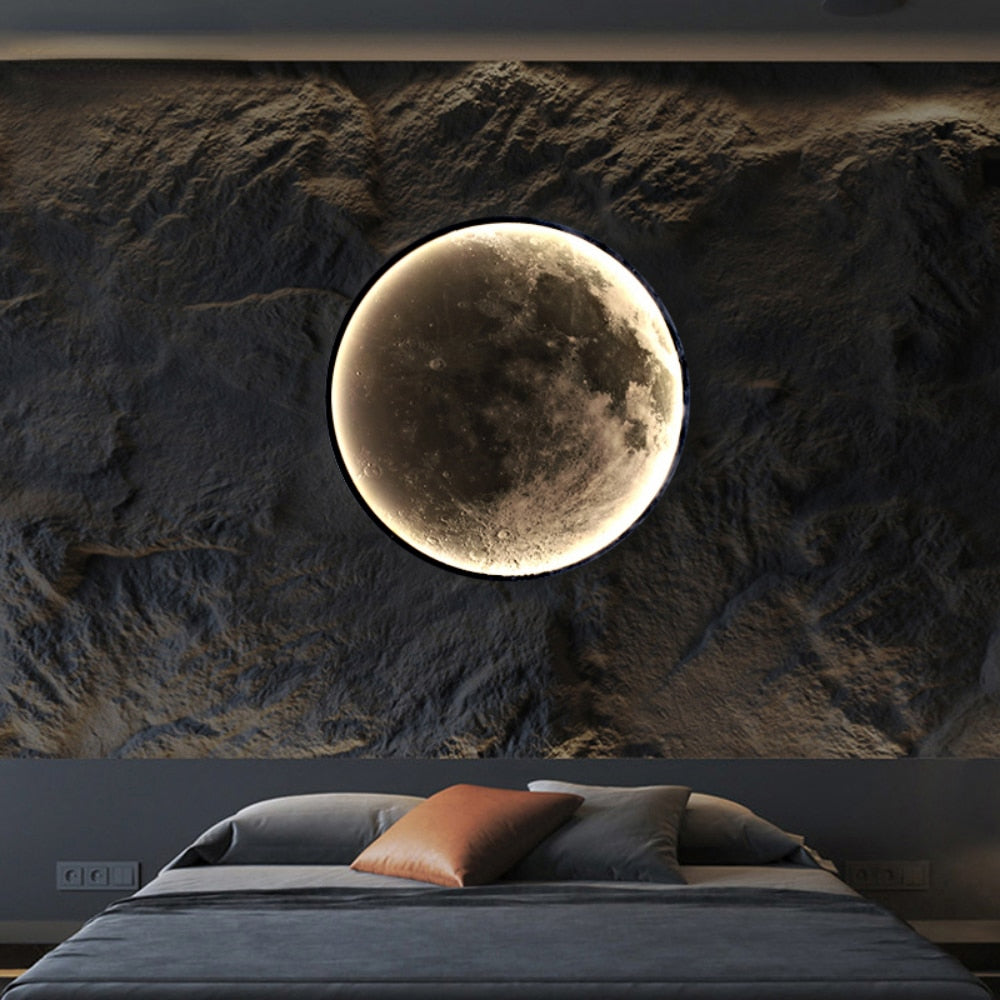 Nordic LED Moon Indoor Light HOME & KITCHEN