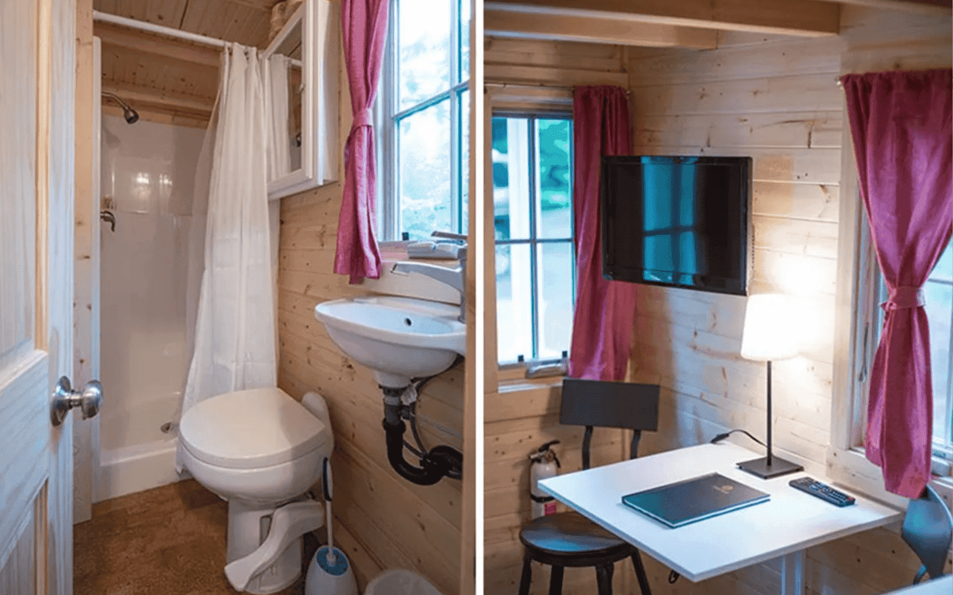 FVX-765 Tiny Mobile Home On Wheels With Bedroom, Bathroom & Kitchen (171 sq ft) Hawme