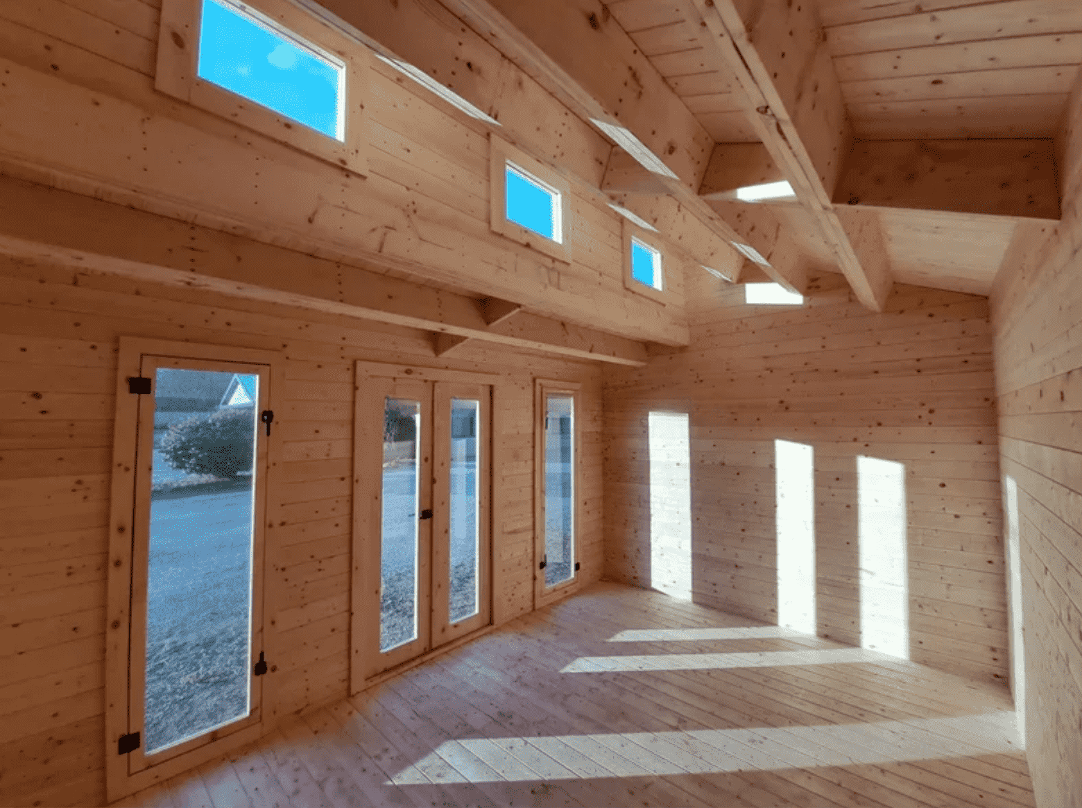 DGW-019 Log Cabin Kit (180 sq ft) Hawme