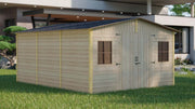 KLO-540 Log Cabin Kit (215 sq ft) Hawme