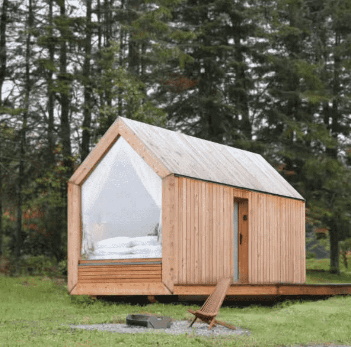 TKS-600 Small Cabin Kit Home (340 sq ft) Hawme