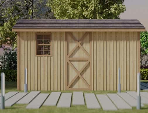 MLD-753 Small Log Cabin Kit (160 sq ft) Hawme