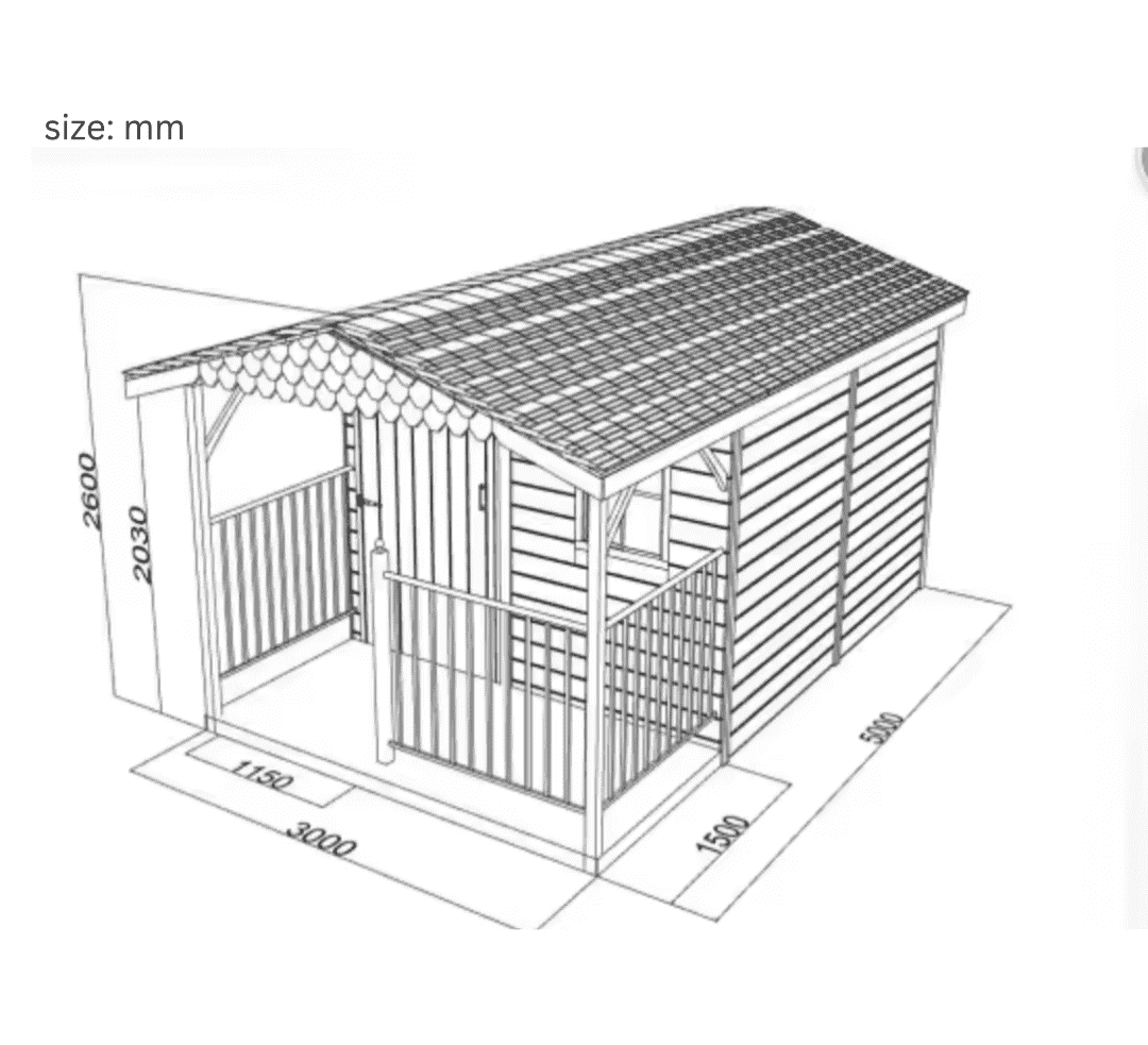 EXT-861 Tiny Home Kit (160 sq ft) Hawme