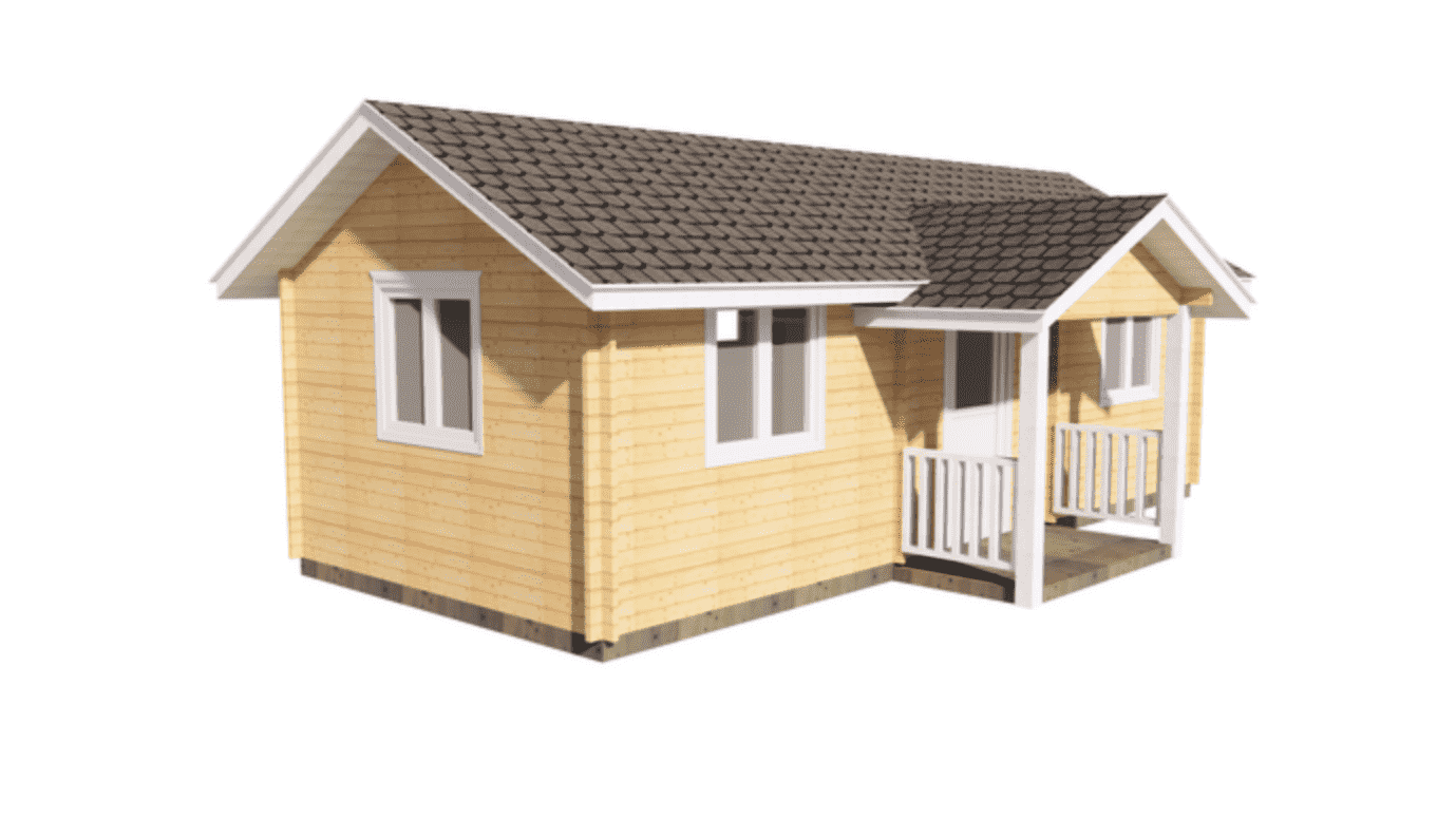 PUF-432 Kit Home (342 sq ft) Hawme