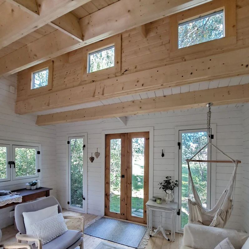 DGW-019 Log Cabin Kit (180 sq ft) Hawme