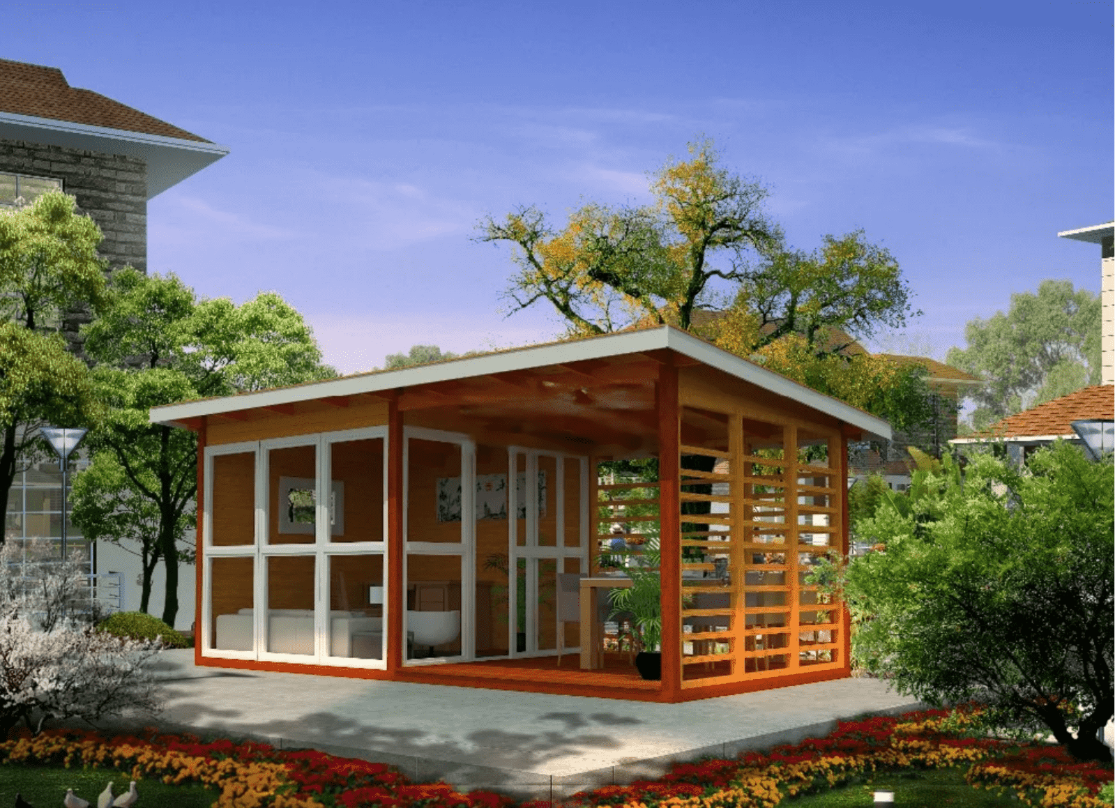 OPH-233 Small Cabin Kit (241 sq ft) Hawme