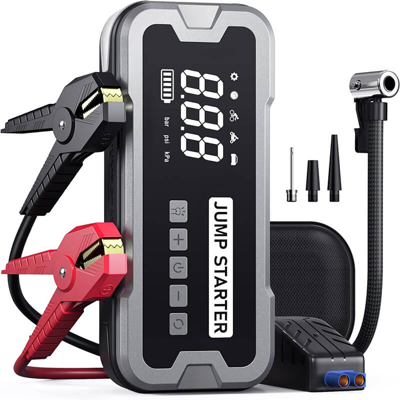 4 in 1 Portable Jump Starter with Air Pump Pro itoolmax