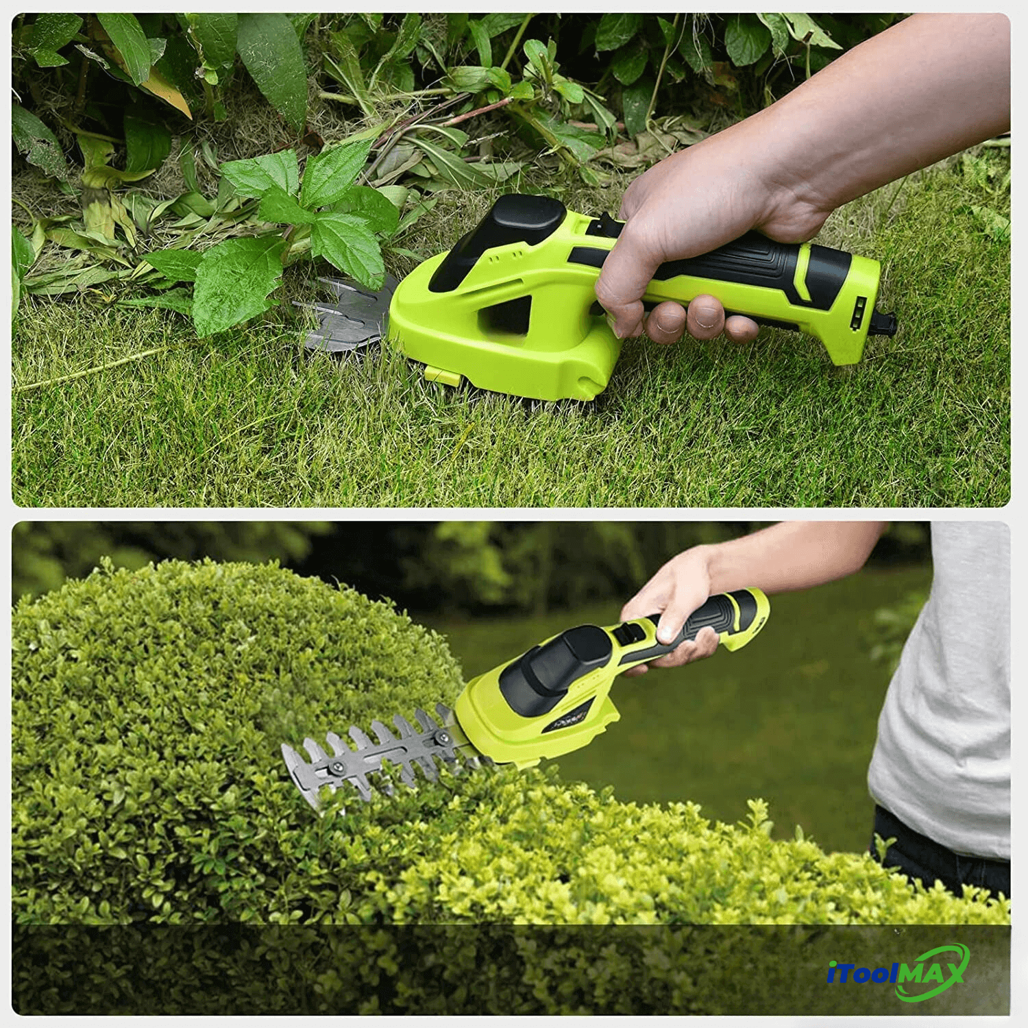 2 in 1 Cordless Shears and Hedge Trimmer itoolmax