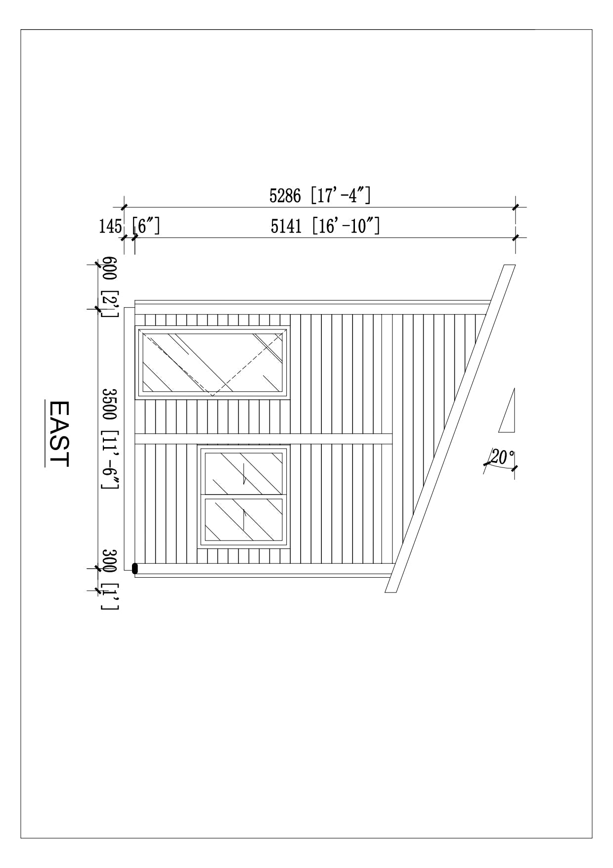 LKH-075 Tiny House Kit (323 sq ft) Hawme