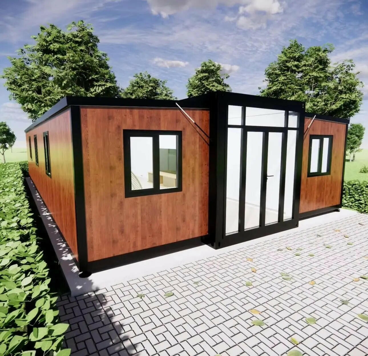 Portable Tiny Home – 13x20ft & 20ft/40ft Mobile House.