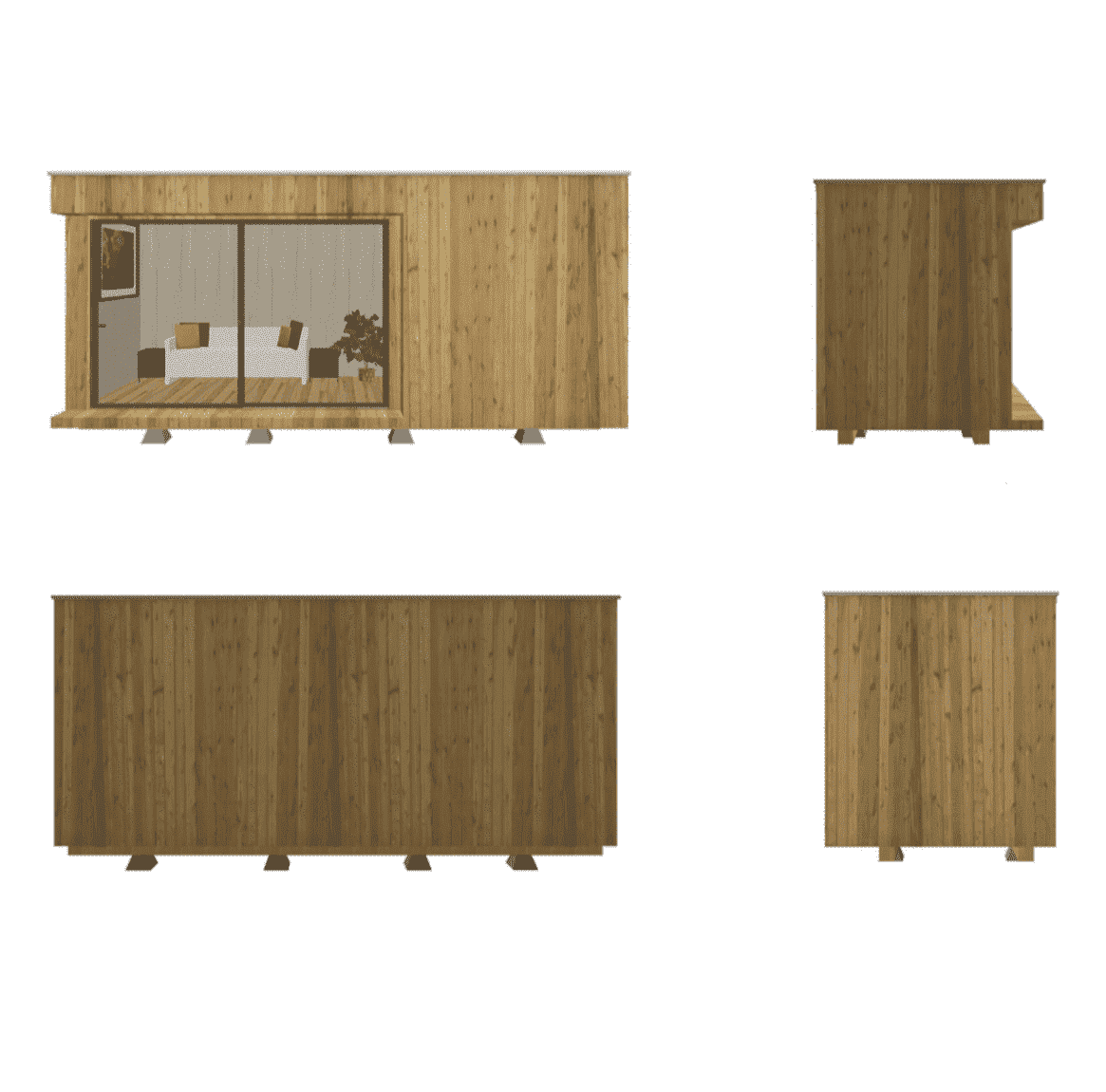 LW-210 Cabin (130sqft) Hawme