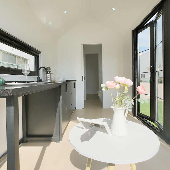 SDP-040 Pre Built Tiny Home With Bedroom, Bathroom & Kitchen (203 Sq Ft) Hawme